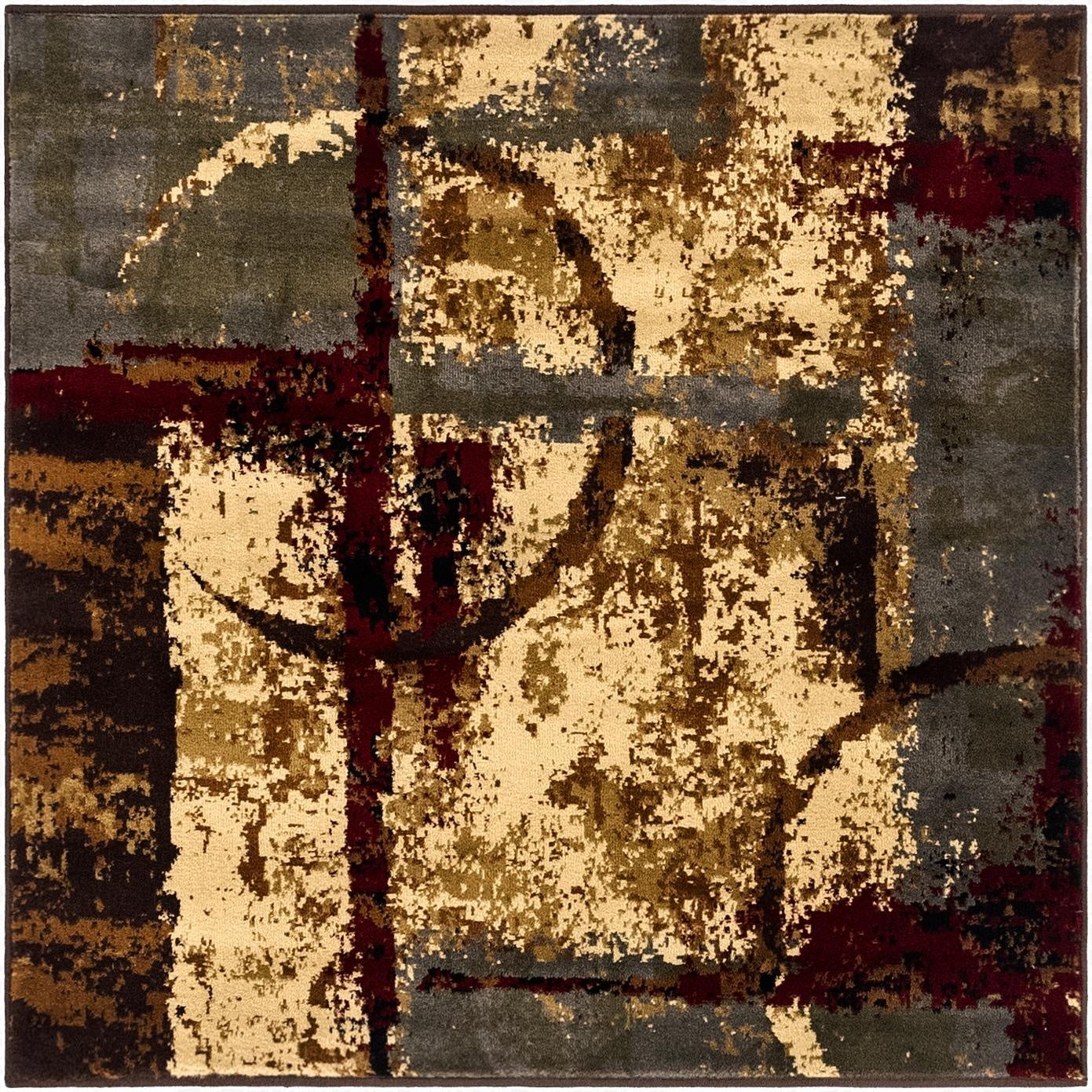  4' x 4' Cafe Square Rug