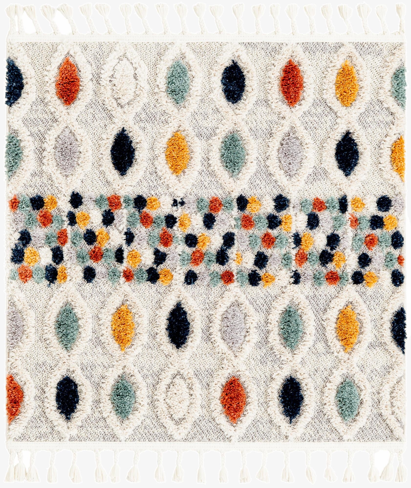  3' 3 x 3' 3 Cherokee Square Rug