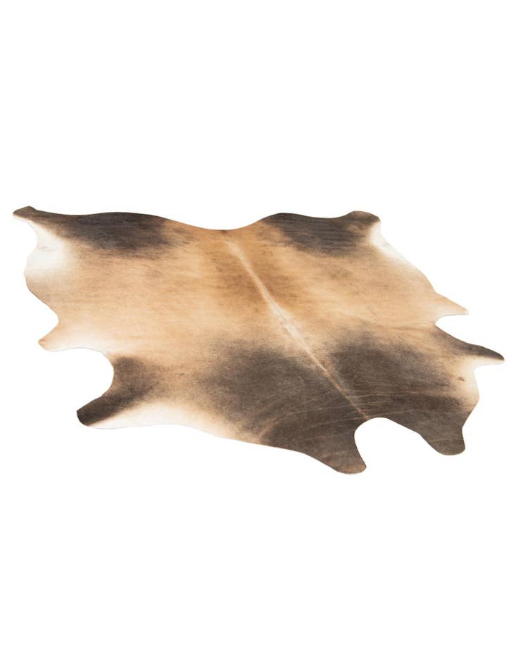 Detail image of  6' 2 x 6' 6 Cowhide Leather Square Rug