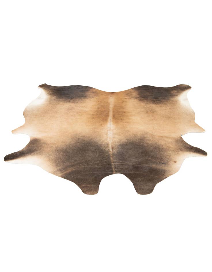 Detail image of  6' 2 x 6' 6 Cowhide Leather Square Rug