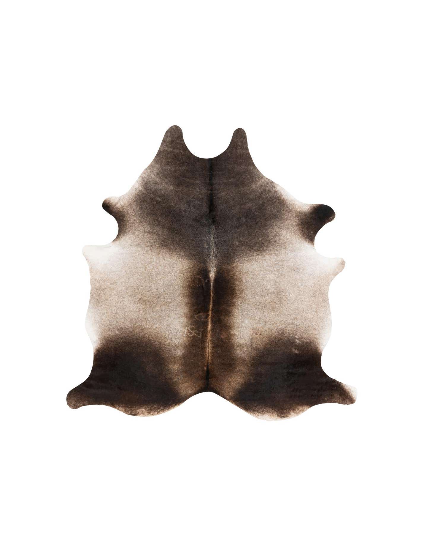 Primary image  5' 8 x 6' 2 Cowhide Leather Square Rug