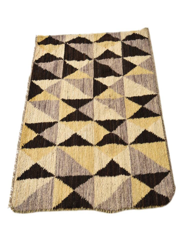 Detail image of  3' 4 x 3' 5  Hand Knotted Darya Wool Square Rug