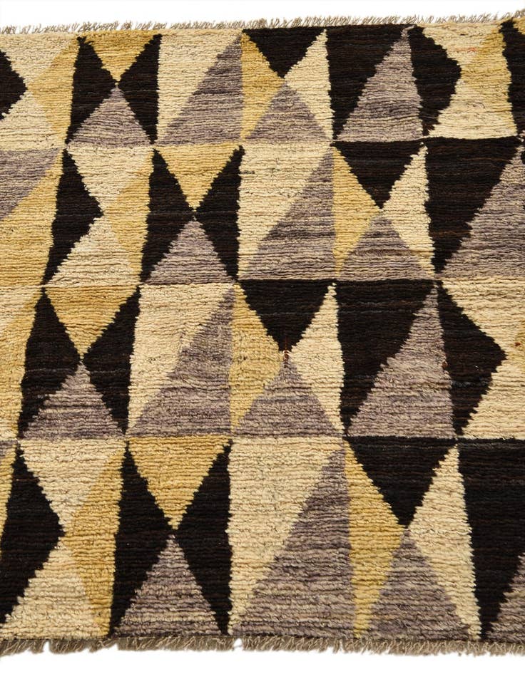 Detail image of  3' 4 x 3' 5  Hand Knotted Darya Wool Square Rug
