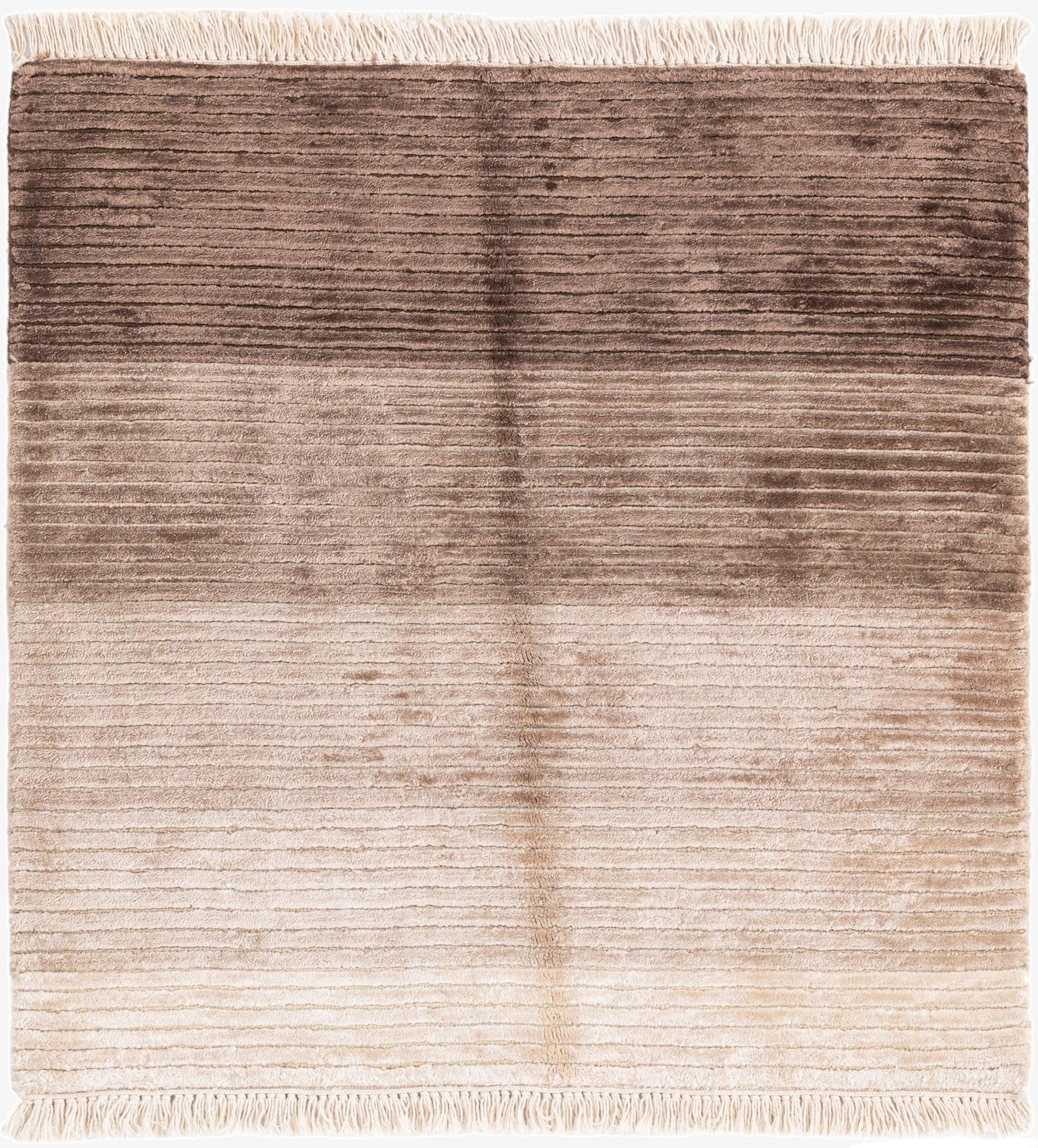  2' 6 x 2' 7  Hand Knotted Darya Wool Square Rug