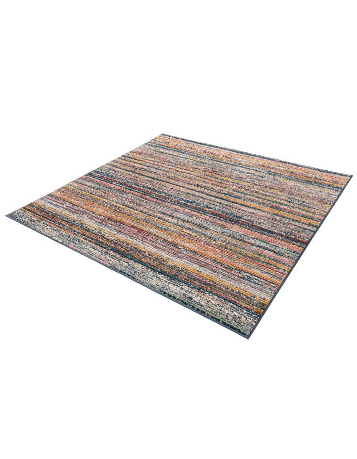 Detail image of  6' 3 x 6' 3 Gemstone Square Rug