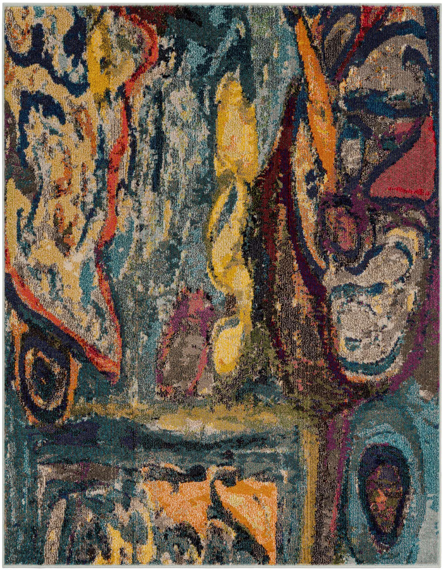 Primary image  5' 3 x 5' 3  Washable Haerfest Square Rug