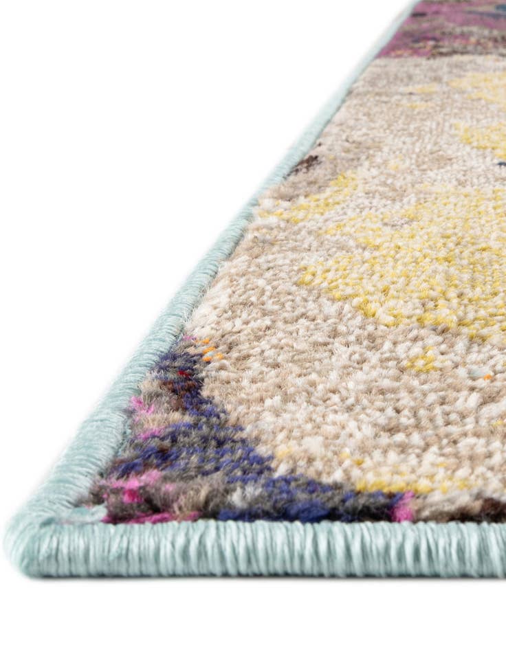 Detail image of  7' 10 x 7' 10  Washable Haerfest Square Rug
