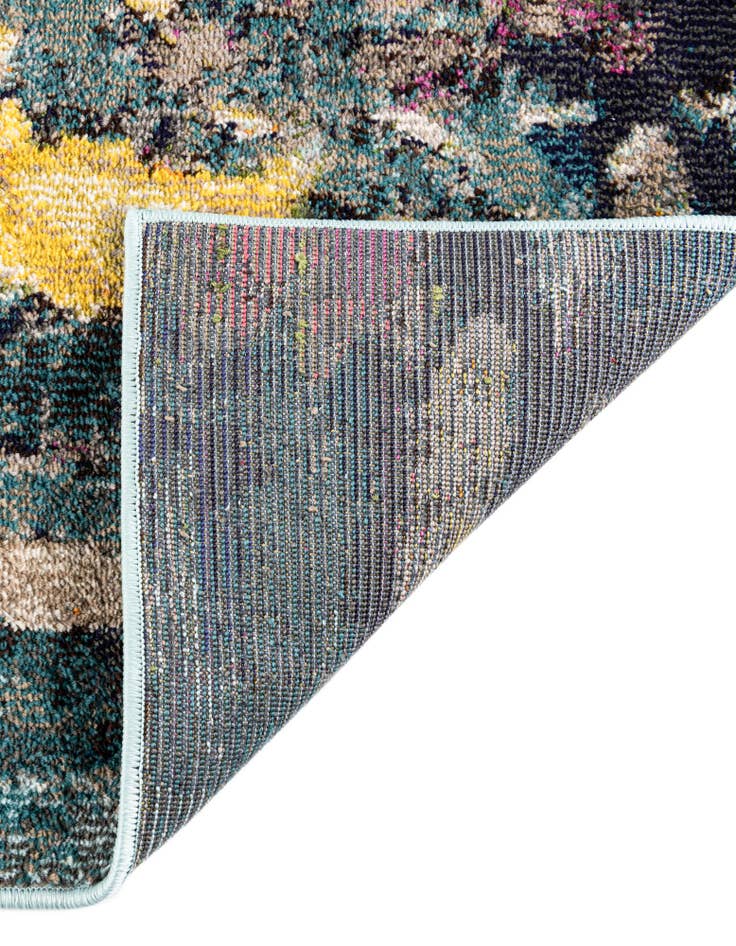 Detail image of  7' 10 x 7' 10  Washable Haerfest Square Rug