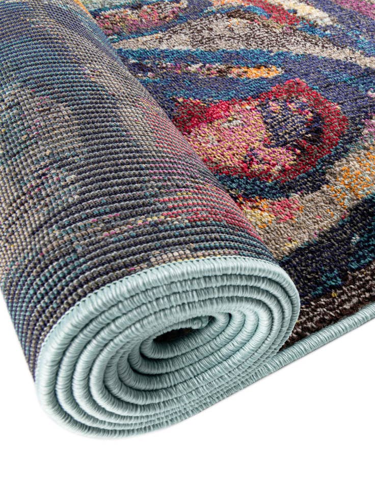 Detail image of  7' 10 x 7' 10  Washable Haerfest Square Rug