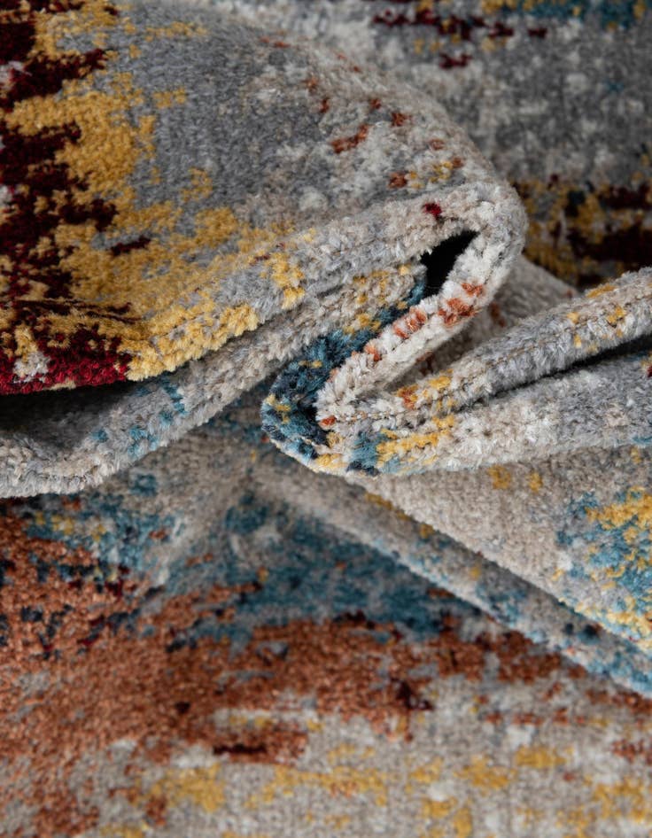 Detail image of  7' 10 x 7' 10 Kamala Washable Square Rug