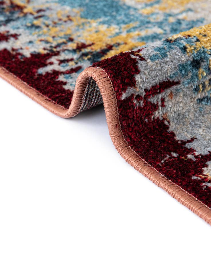 Detail image of  7' 10 x 7' 10 Kamala Washable Square Rug