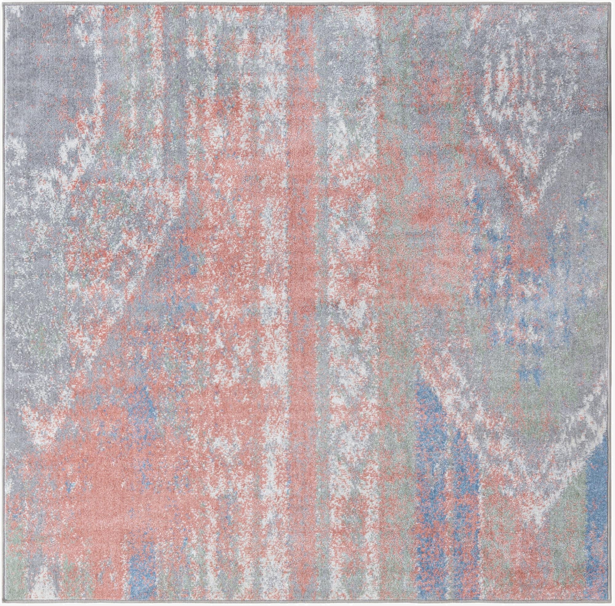  5' 3 x 5' 3 Kamala Washable Square Rug