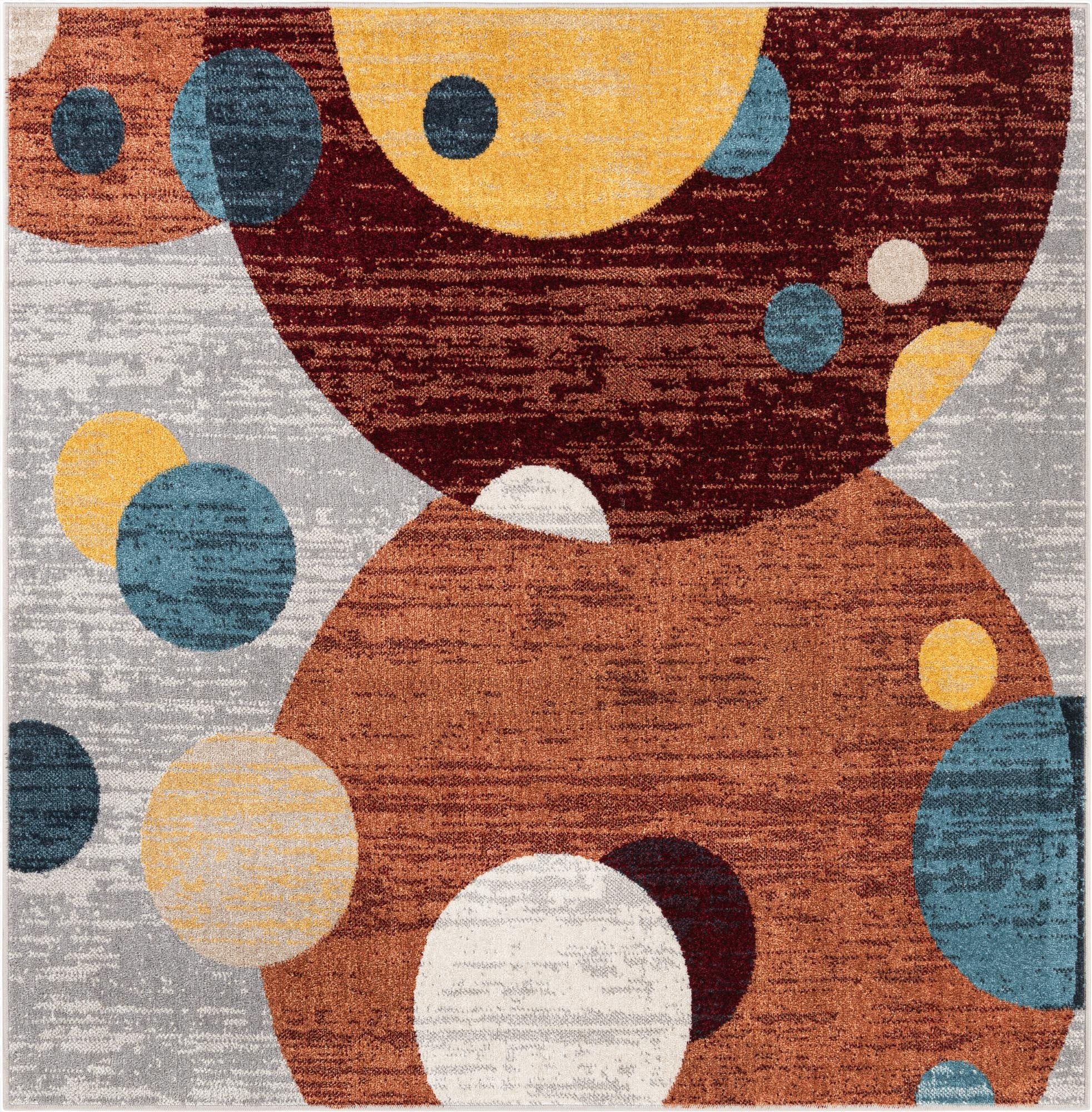  5' 3 x 5' 3 Kamala Washable Square Rug