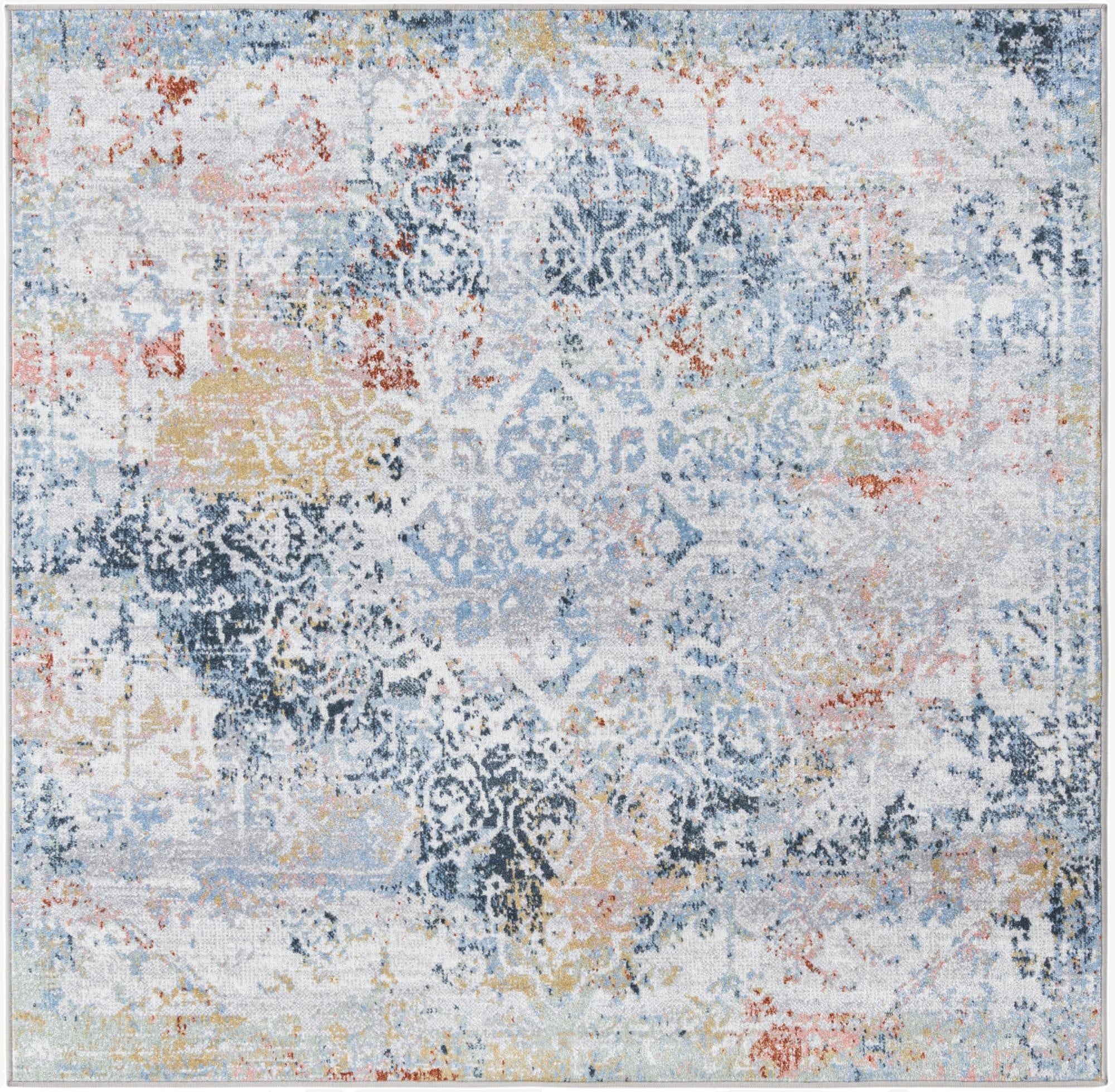  5' 3 x 5' 3 Kamala Washable Square Rug