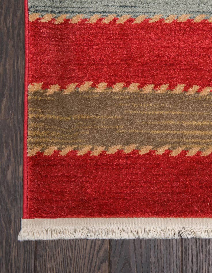 Detail image of  8' x 8' Kashkuli Gabbeh Square Rug