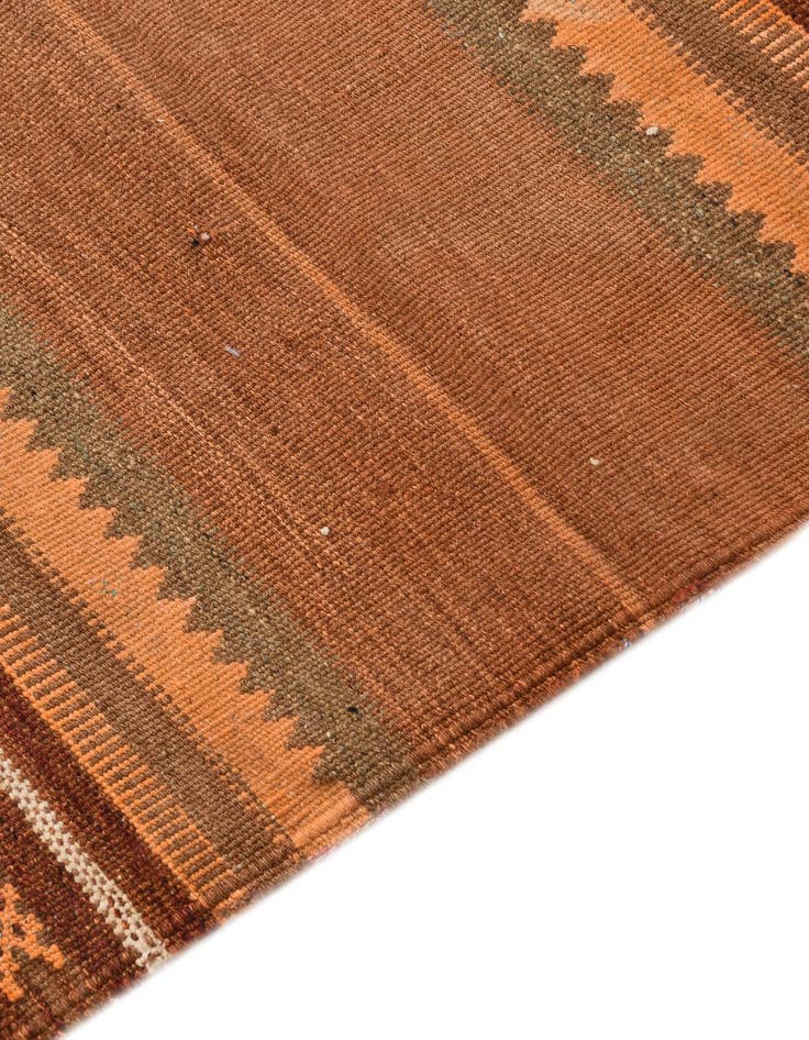Detail image of  3' 5 x 3' 7  Hand Woven Kilim Fars Wool Square Rug