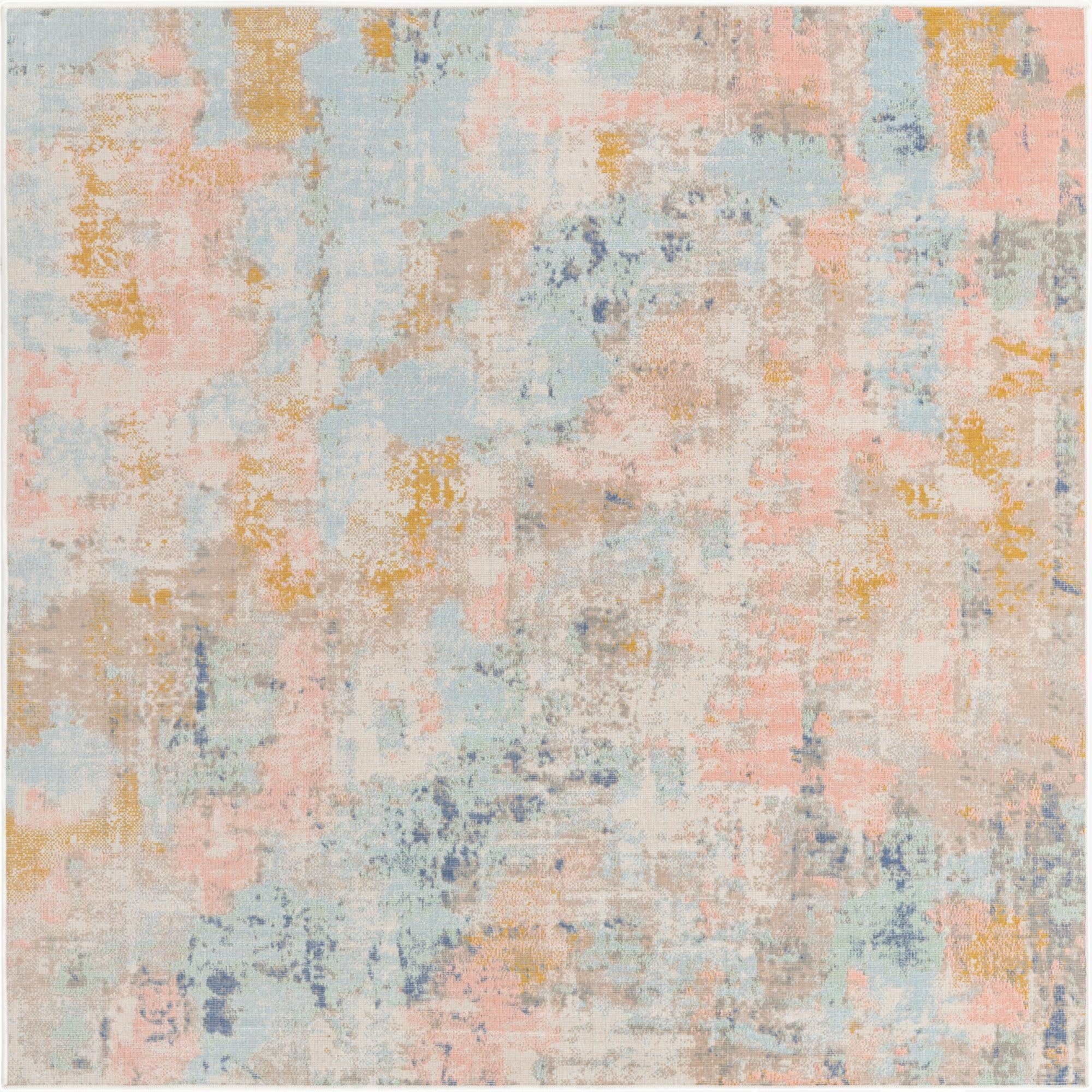 Primary image  6' x 6' Lotus Square Rug