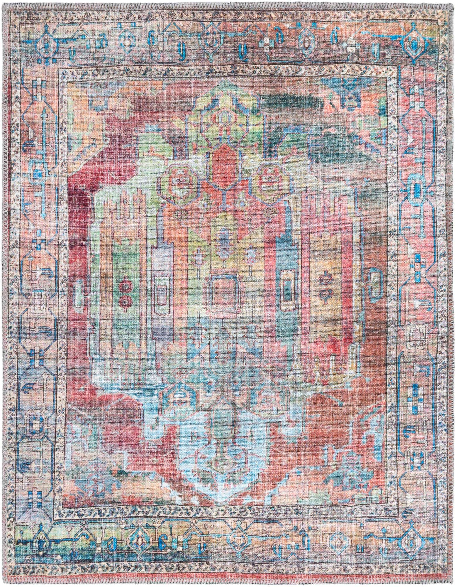 Primary image  3' 3 x 3' 3  Washable Maahru Square Rug