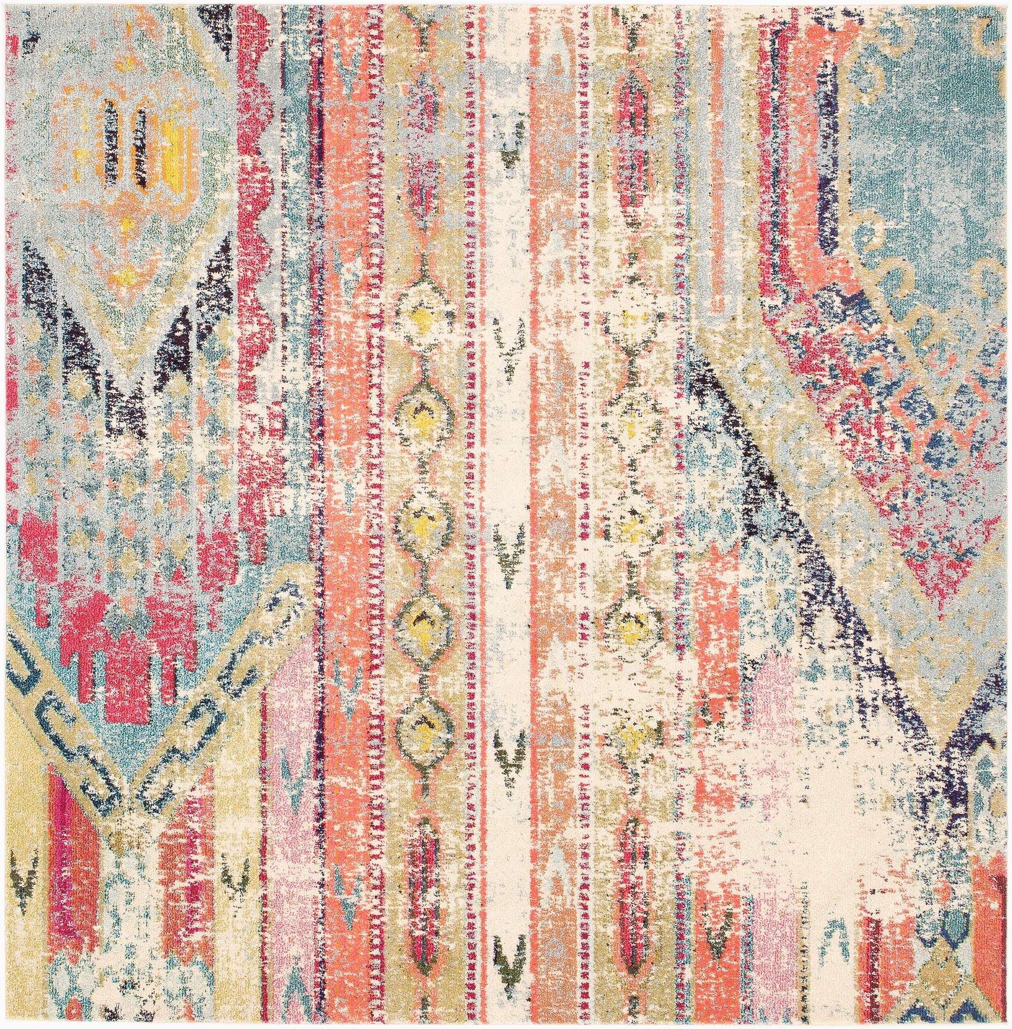  8' x 8'  Washable Mesa Square Rug