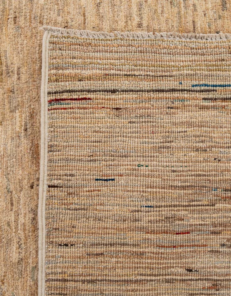 Detail image of  6' 2 x 6' 3  Hand Knotted Modern Ziegler Wool Square Rug