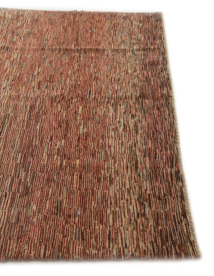 Detail image of  5' 1 x 6' 4  Hand Knotted Modern Ziegler Square Rug