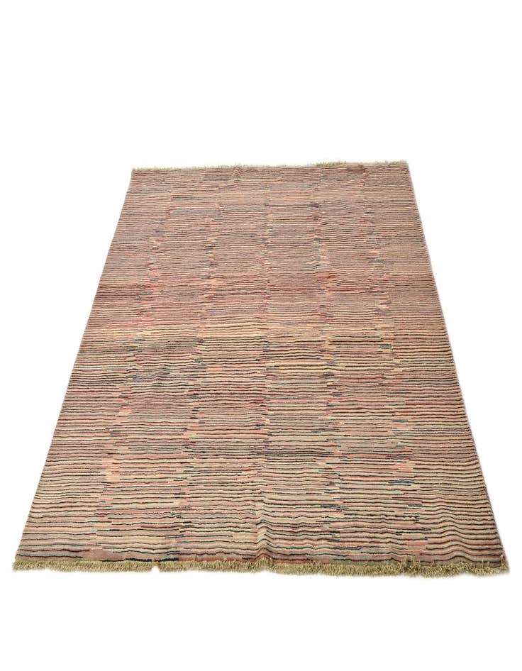 Detail image of  6' 6 x 6' 8  Hand Knotted Modern Ziegler Square Rug