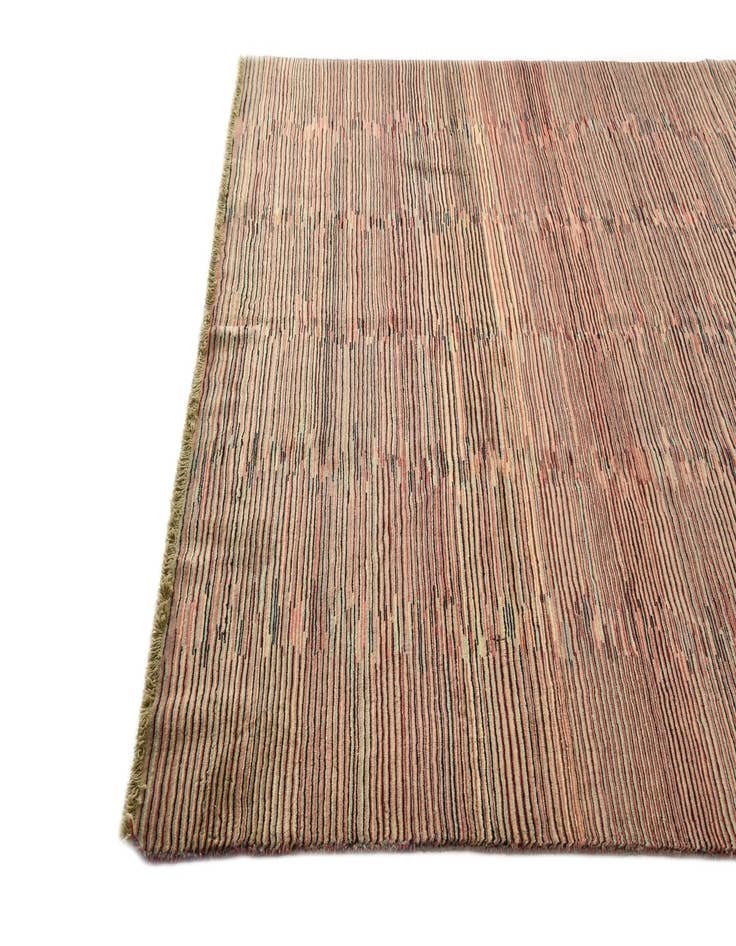 Detail image of  6' 6 x 6' 8  Hand Knotted Modern Ziegler Square Rug