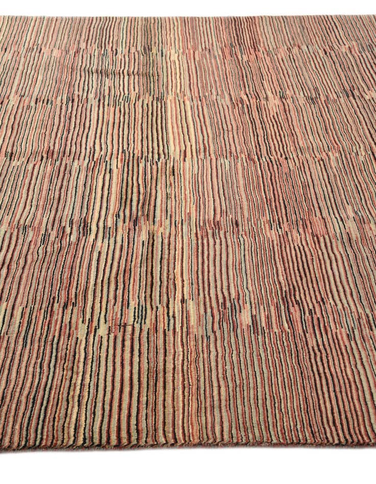 Detail image of  6' 6 x 6' 8  Hand Knotted Modern Ziegler Square Rug