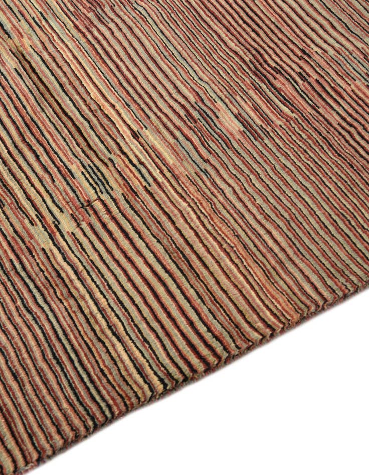 Detail image of  6' 6 x 6' 8  Hand Knotted Modern Ziegler Square Rug