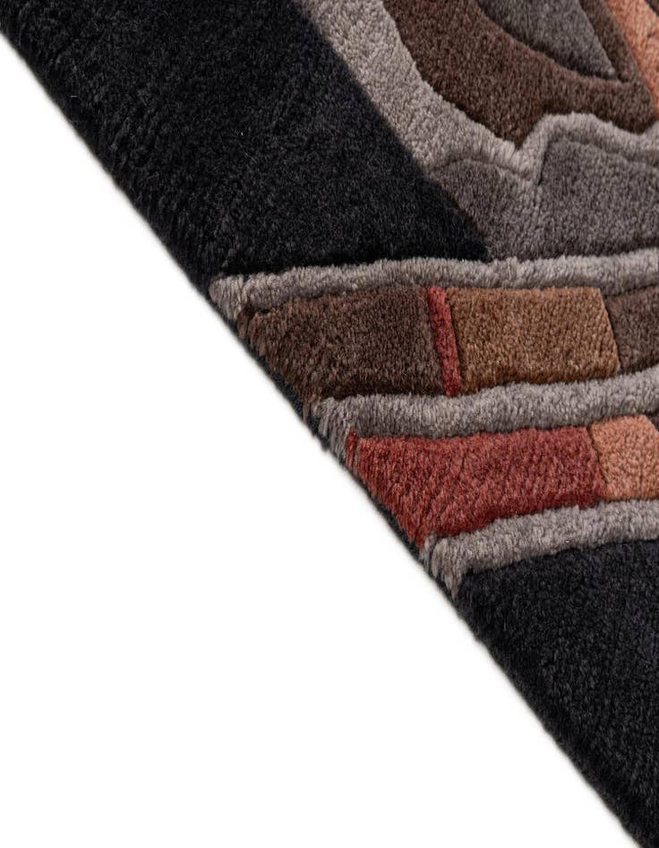 Detail image of  8' 2 x 8' 5  Hand Knotted Nepal Square Rug