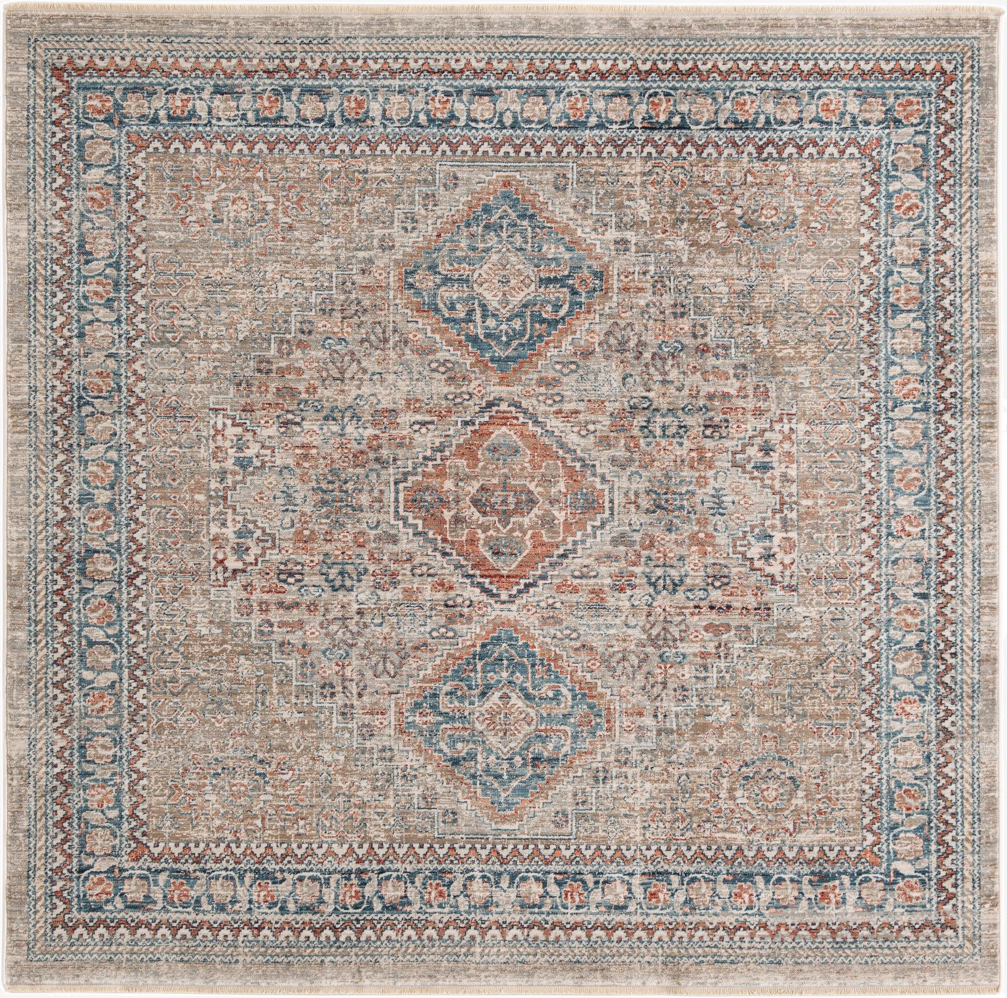  6' x 6' Newport Square Rug