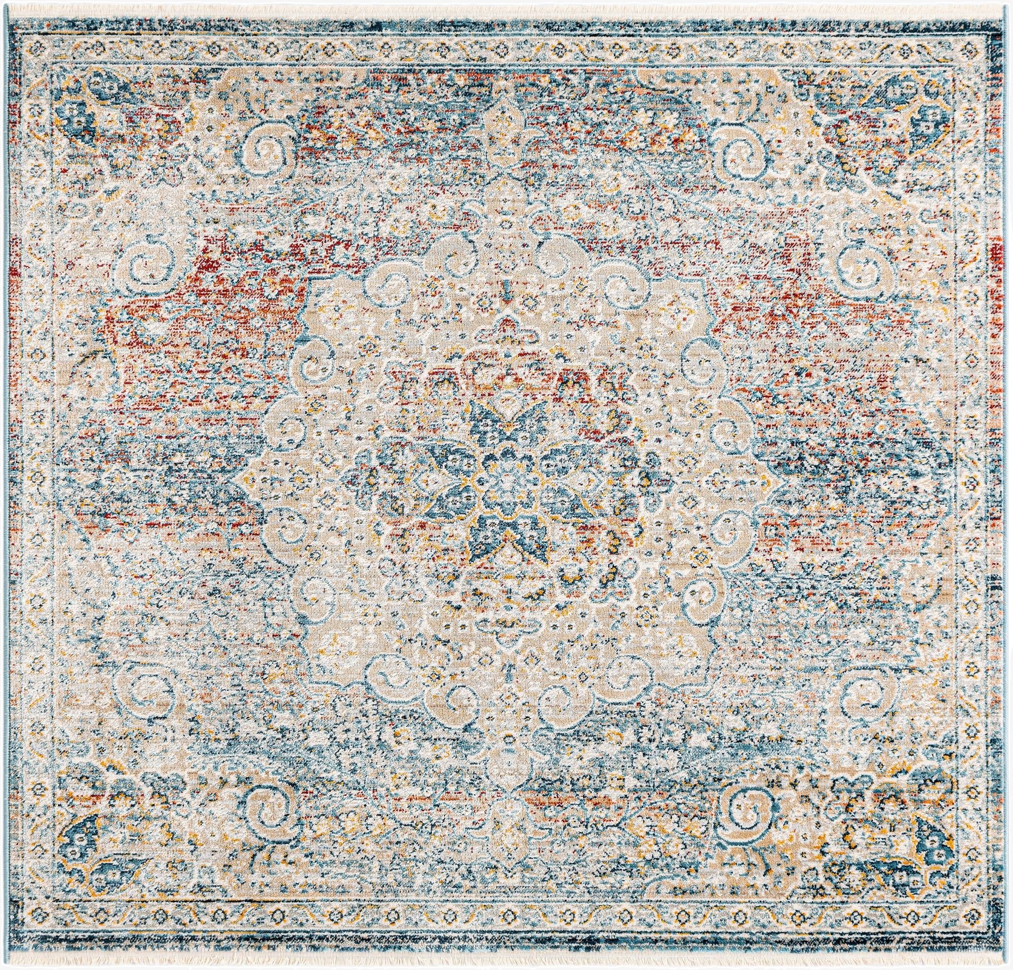  4' x 4' Newport Square Rug
