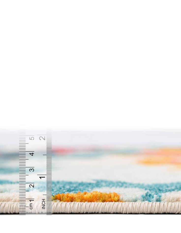 Detail image of  10' x 10'  Washable Casablanca Indoor / Outdoor Square Rug