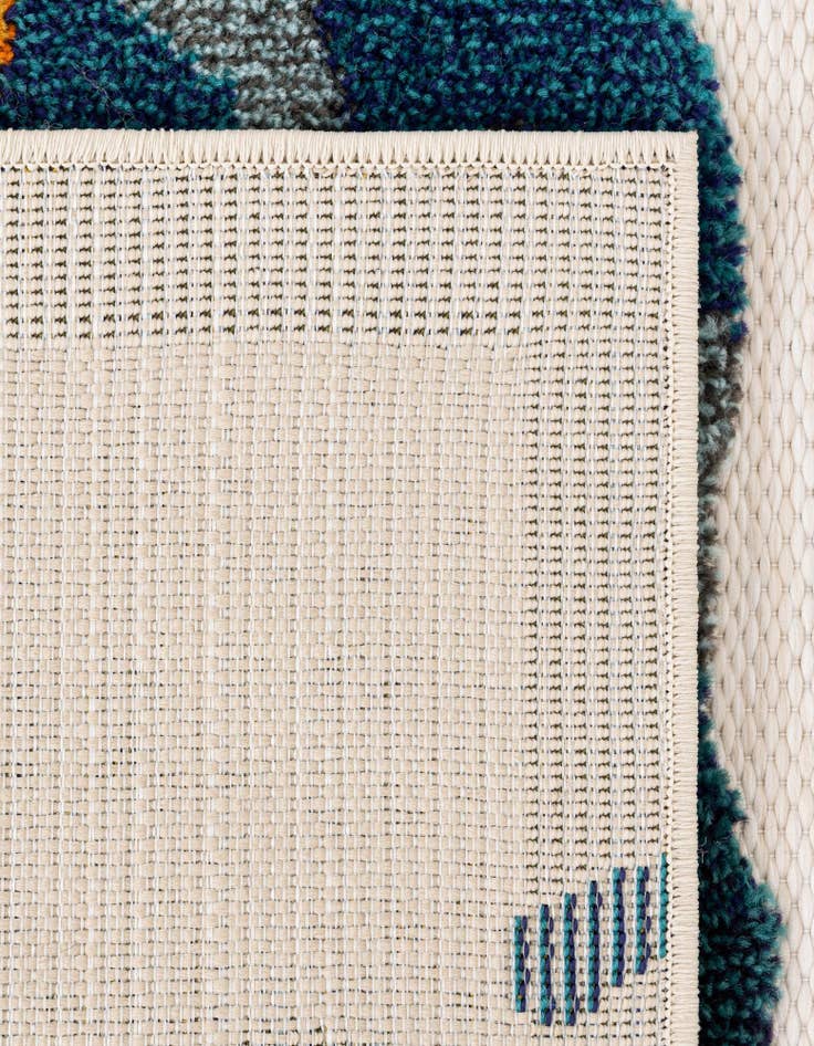 Detail image of  10' x 10'  Washable Casablanca Indoor / Outdoor Square Rug