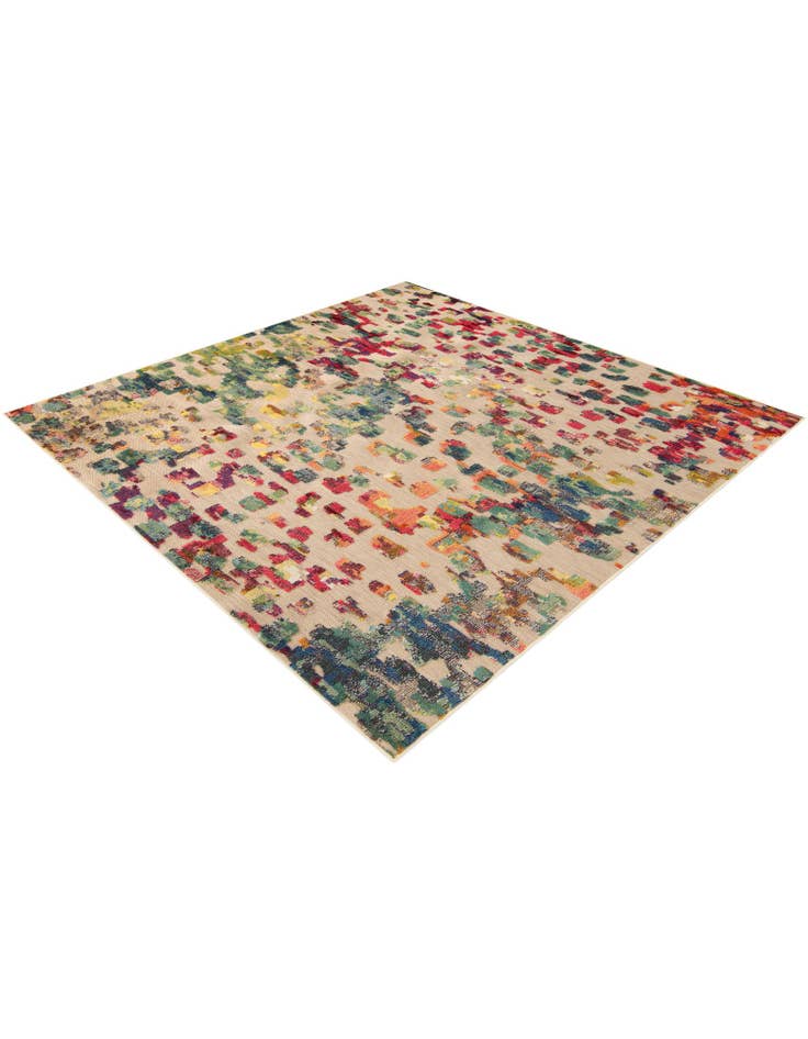 Detail image of  7' 10 x 7' 10  Washable Casablanca Indoor / Outdoor Square Rug