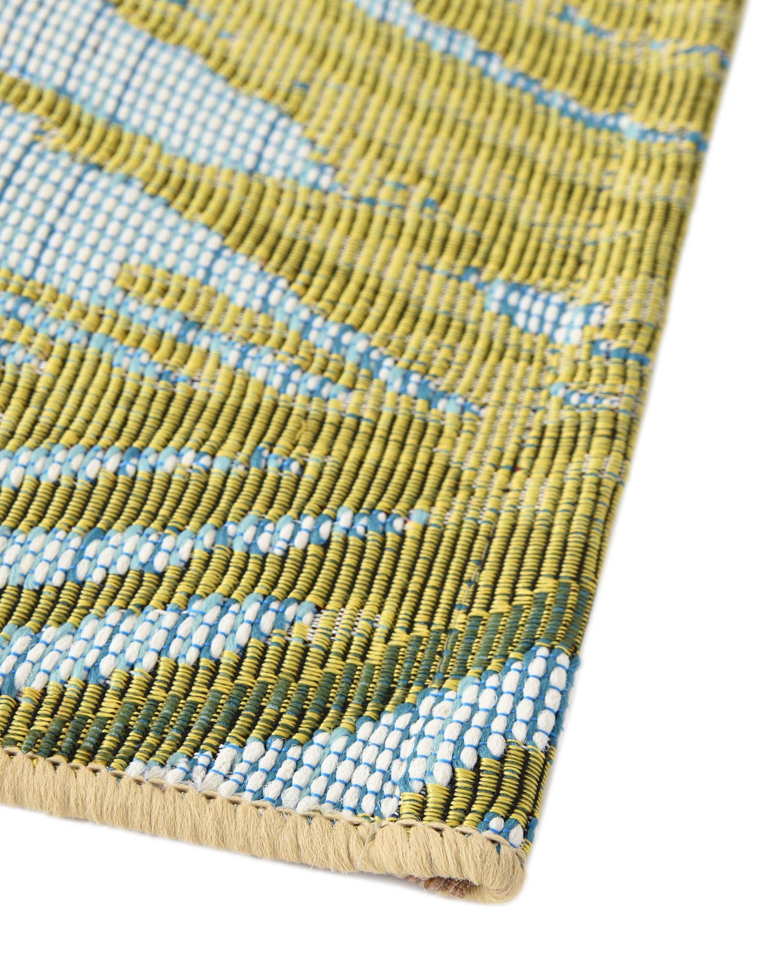 Multicolor 6' x 6' Coastal Indoor / Outdoor Square Rug | Rugs.com