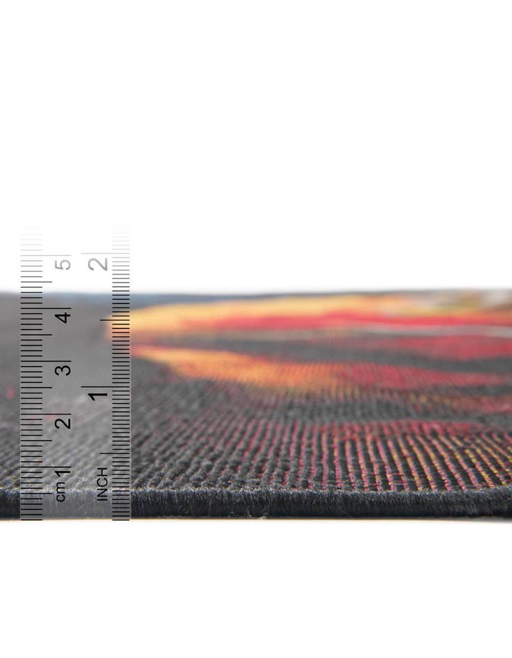 Detail image of  10' x 10'  Washable Coastal Indoor / Outdoor Square Rug