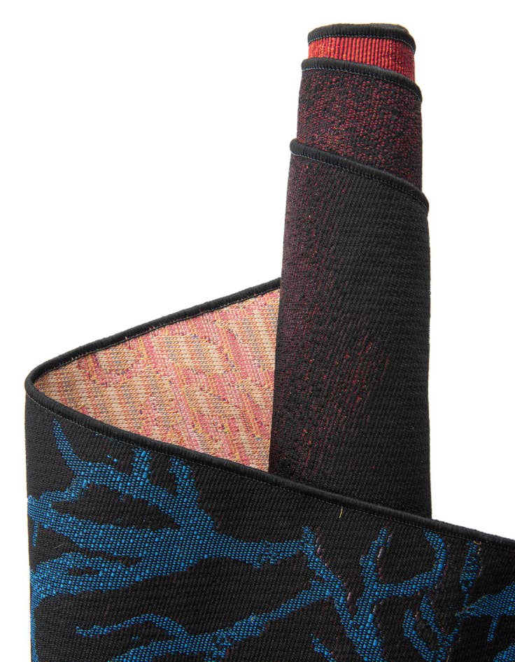 Detail image of  10' x 10'  Washable Coastal Indoor / Outdoor Square Rug