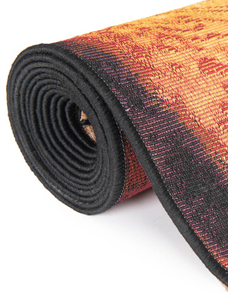 Detail image of  10' x 10'  Washable Coastal Indoor / Outdoor Square Rug