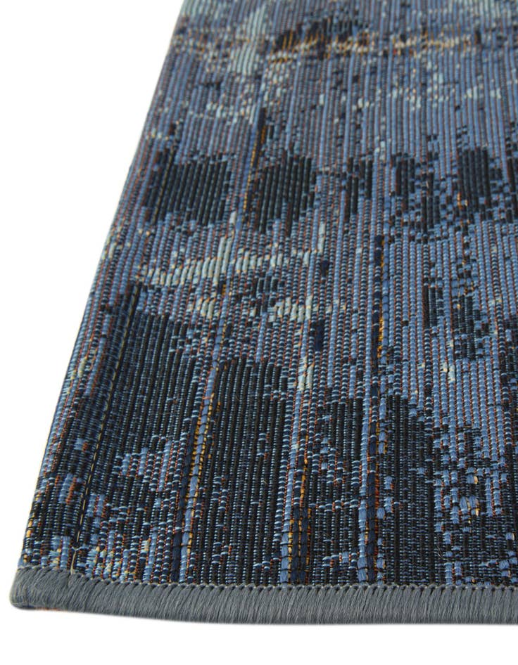 Detail image of  6' x 6'  Washable Modern Indoor / Outdoor Square Rug