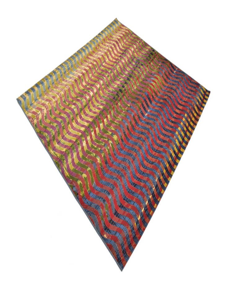 Detail image of  6' x 6'  Washable Modern Indoor / Outdoor Square Rug