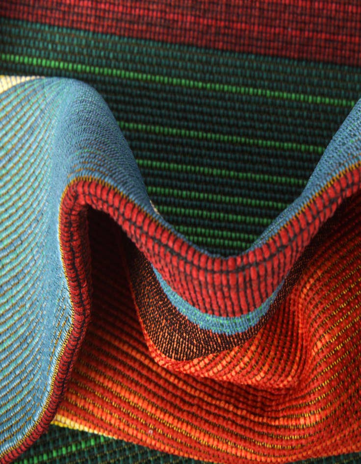 Detail image of  10' x 10'  Washable Modern Indoor / Outdoor Square Rug