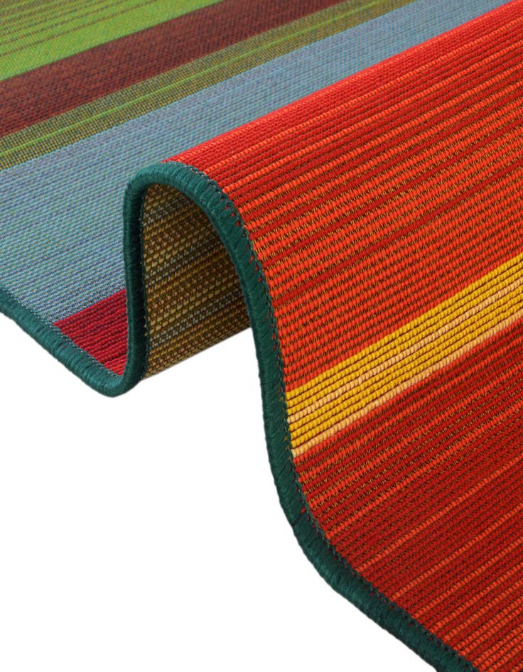 Detail image of  10' x 10'  Washable Modern Indoor / Outdoor Square Rug