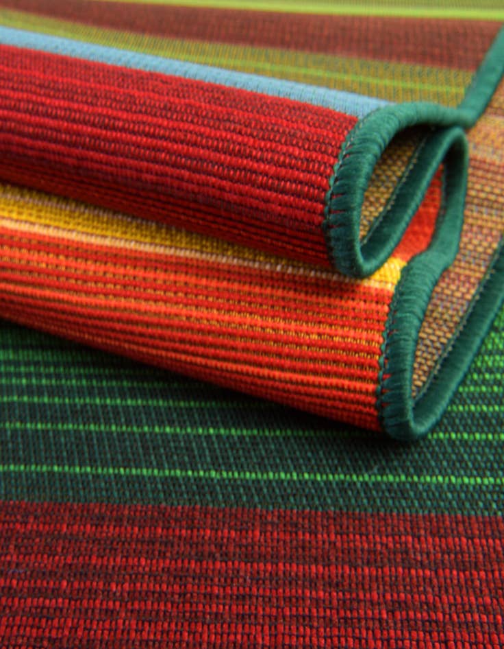 Detail image of  10' x 10'  Washable Modern Indoor / Outdoor Square Rug