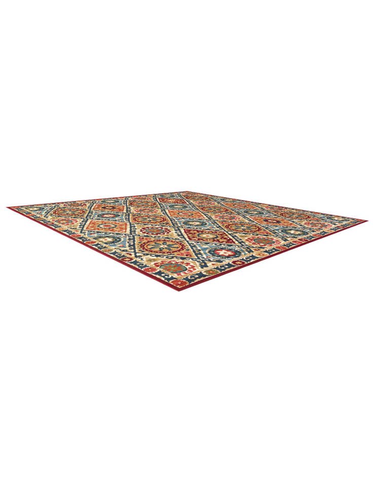 Detail image of  10' x 10'  Washable Modern Indoor / Outdoor Square Rug