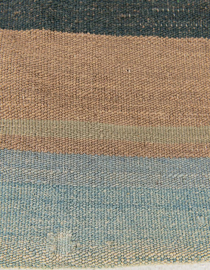 Detail image of  3' 3 x 3' 3  Hand Woven Pillow Wool Square Rug