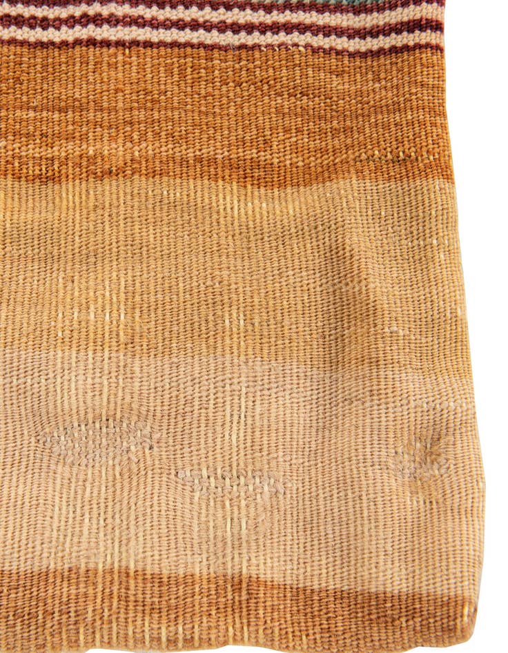 Detail image of  2' 5 x 2' 5  Hand Woven Pillow Wool Square Rug