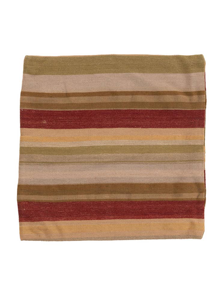 Detail image of  2' 5 x 2' 5  Hand Woven Pillow Wool Square Rug