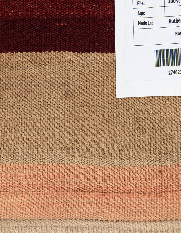 Detail image of  1' 5 x 1' 6  Hand Woven Pillow Wool Square Rug