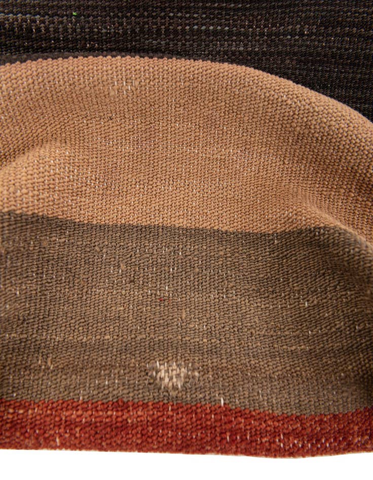 Detail image of  1' 4 x 1' 6  Hand Woven Pillow Wool Square Rug